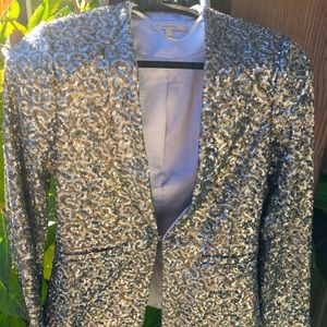 GORGEOUS RW&Co sequinned blazer style dress jacket